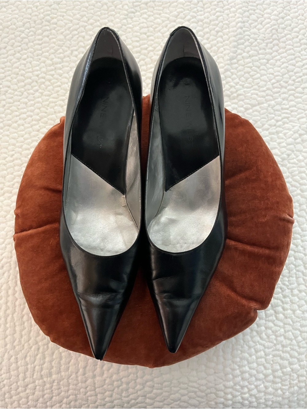 Nine West Black Pointed Toe Women's Pumps